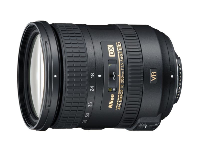 Объектив Nikon AF-S 18-200mm f/3.5-5.6G ED DX VR II Zoom-Nikkor