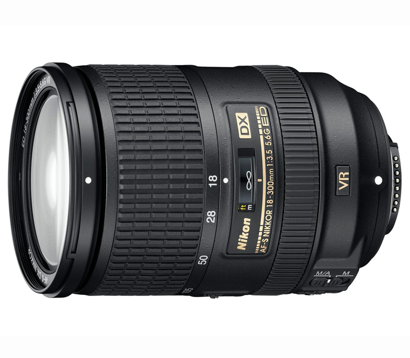 Объектив Nikon AF-S 18-300mm f/3.5-5.6G ED DX VR Zoom-Nikkor