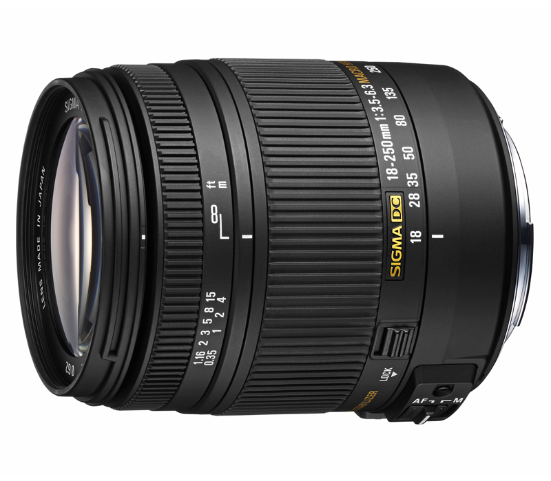 Объектив Sigma 18-250mm f/3.5-6.3 DC Macro OS HSM