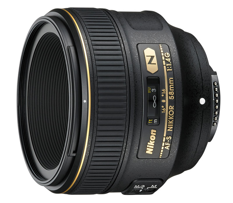 Объектив Nikon AF-S 58mm f/1.4G Nikkor